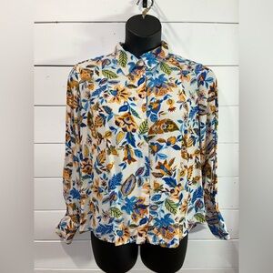 ❣️🧡PART TWO – Floral Button-Up Shirt Size 42